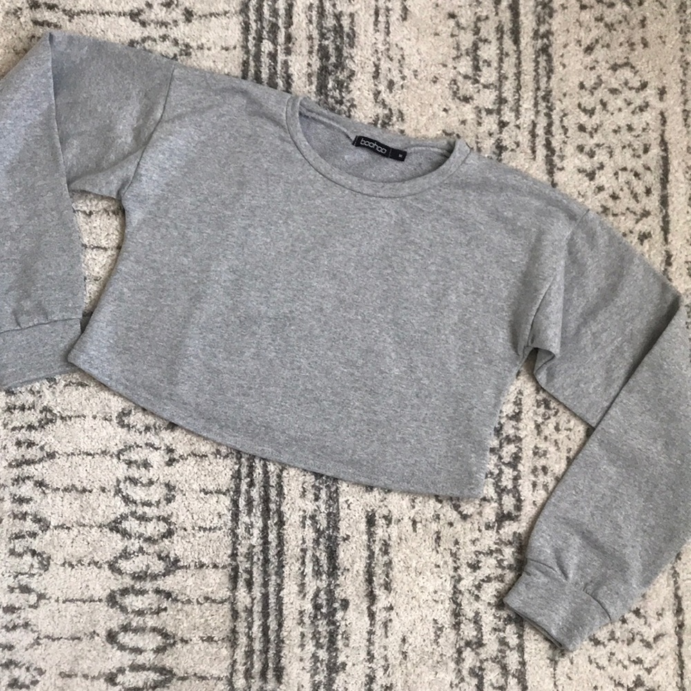 Cropped sweatshirt